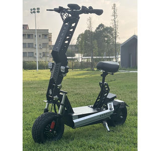 <span class=keywords><strong>Trottinette</strong></span> <span class=keywords><strong>électrique</strong></span> pliable avec grand pneu de 13 pouces, double moteur, logo sur la barre et la plateforme, et logo - Product Image 1