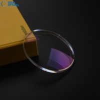 Livraison Rapide Lentilles Optiques Faible Quantité Requise Chine Lentille SHMC 1.56 Verre Optique Anti-Lumière Bleue Lentilles Optiques Unifocales