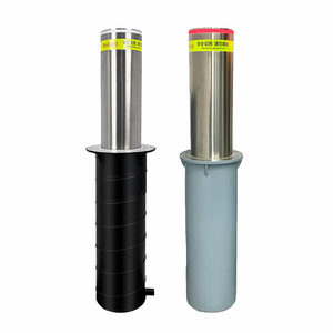Bolardo hidráulico semiautomático de personalización, bolardo antiembestida retráctil, <span class=keywords><strong>canales</strong></span> aplicables, parques, calles peatonales - Product Image 1