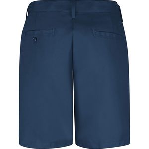 Pantalones cortos deportivos de trabajo para mujer personalizados Patrón caliente frontal liso Logotipo deportivo Tallas grandes Algodón Poliéster Spandex Material Cintura - Product Image 3