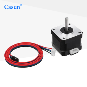 มอเตอร์สเต็ปเปอร์ RTS <span class=keywords><strong>NEMA</strong></span> <span class=keywords><strong>17</strong></span> 4 เฟส <span class=keywords><strong>12V</strong></span> DC ราคาประหยัด ขนาด 42x42x30 มม. (42SHD0681-15) - Product Image 4