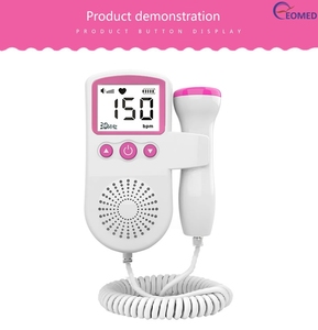 Doppler Fetale Pratico, Monitor per Battito Cardiaco Fetale, Supporto Ostetrico per la Cura in Gravidanza negli Ospedali FD-13 - Product Image 4