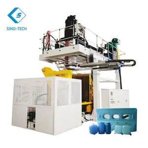 Plastic float bowl road block canoe screw diameter accumulator die-head plastic extrusion blow molding manufacturing machine