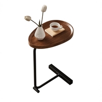 Petite table basse de salon, table d'appoint de balcon moderne, table d'appoint de coin de petite taille
