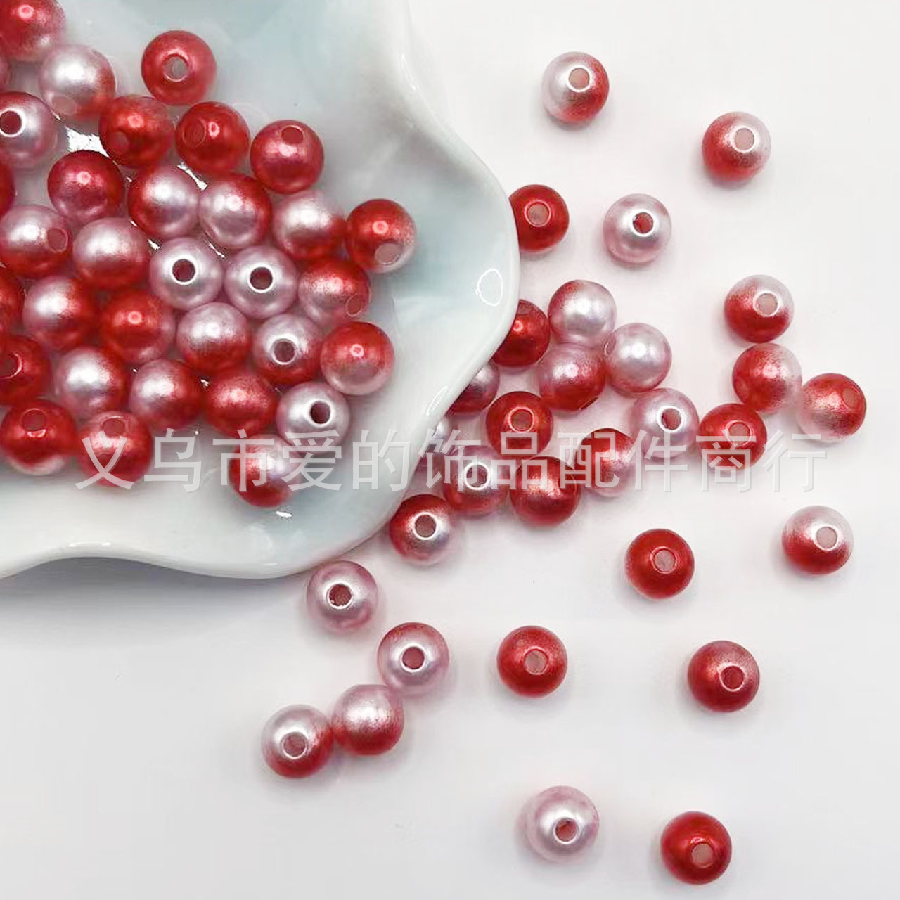 Rouge vif bicolore
