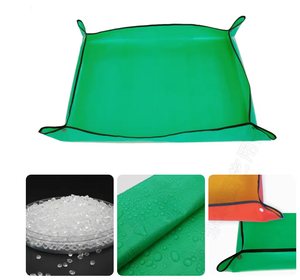 Tapis de rempotage de nettoyage pour la transplantation de plantes d'intérieur Tapis de rempotage épais et tapis de jardinage imperméable pliable - Product Image 2