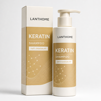 Shampooing Rafraîchissant à la Kératine de Qualité Spa, Formule Douce Anti-Pelliculaire, Usage Quotidien, Tous Types de Cheveux, Sans Sulfate, Mousse Abondante, Vente en Gros
