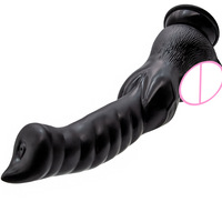 Dildo de Material Platino para Masturbación Femenina, Juguetes Sexuales, Dildo Alienígena