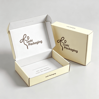 Cajas de Embalaje Personalizadas Populares con Impresión Personalizada, Caja de Envío Corrugada de 2.3 mm, Caja de Envío por Correo