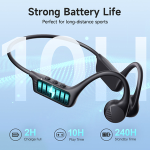 Auriculares Deportivos de Conducción Ósea LOBKIN V6.0, Resistentes al Agua IPX-6, Cancelación de Ruido ENC, Diseño de Gancho para la Oreja, Batería de 200 mAh, Dispositivo Dual - Product Image 6