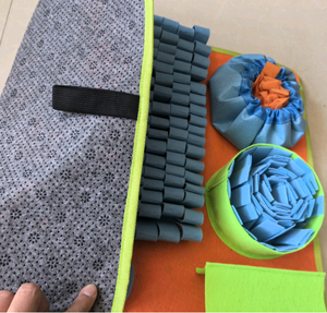 Tappetino per allenamento in feltro personalizzato modello di cane trovato - Product Image 4