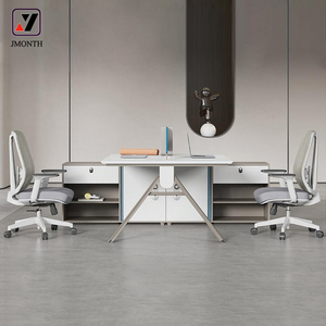 Escritorio de personal moderno de gama alta para una sola persona, muebles de oficina de extremo alto, estación de trabajo, escritorios de computadora para 1 persona - Product Image 2