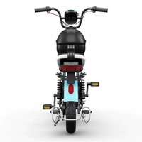 Bicicleta Eléctrica Urbana Económica de 48V y 350W con Gran Autonomía de 30km/h y Canasta Delantera