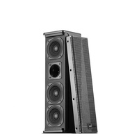 Sistema de Altavoces de Columna Pasivos Profesionales MORIN de 4 Pulgadas y 3 Vías con Amplificador de 120 W y Potencia Máxima de 480 W para Cine en Casa y DJ