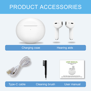 Aide auditive ITE de technologie supérieure avec annulation du bruit audio clair et aide auditive rechargeable pour <span class=keywords><strong>les</strong></span> personnes malentendantes - Product Image 3