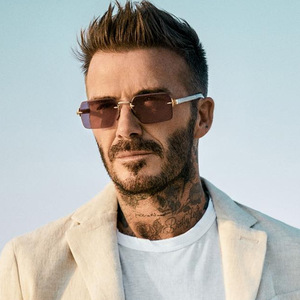 Lunettes de soleil personnalisées sans monture pour hommes, verres polarisés noirs en PC, protection UV400, pour le cyclisme en extérieur, style Instagram. - Product Image 3