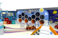 Trampolines de la Série Spatiale, Manèges pour Enfants, Centre de Jeux, Équipement de Terrain de Jeux Intérieur pour Enfants à Usage Commercial