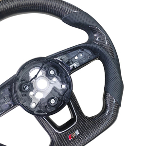 พวงมาลัยอัปเกรดพวงมาลัยคาร์บอนไฟเบอร์สำหรับ <span class=keywords><strong>B9</strong></span>รถ Audi พวงมาลัยสปอร์ตออกแบบได้ตามต้องการ - Product Image 6