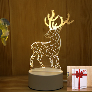 3D Night <strong>Lights</strong> Optical Illusion Lamps USB <strong>Plug</strong> LED Night Lamps Acrylic <strong>Light</strong> Bedroom Home Decor Night <strong>Lights</strong> - Product Image 1
