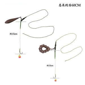 Chất Lượng Hàng Đầu Cá Chép Câu Cá Giàn Kit Cá Chép Phẳng Lê Sinker Với Xoay Câu Cá Tóc Giàn Kit Cá Chép Móc Sinker Ngô - Product Image 3