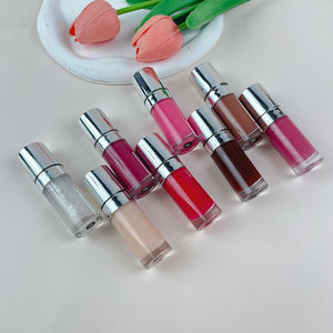 Vendita calda di lunga durata bastoncino glassa <span class=keywords><strong>per</strong></span> acqua e labbra lucidalabbra Color lucidalabbra marrone Nude rosa vegano balsamo liquido - Product Image 6