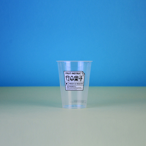 Gobelet à bulles personnalisé avec logo d'usine, avec couvercle, gobelet en plastique jetable avec film moulé - Product Image 3