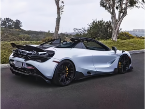 Kit de Carrocería para McLaren 720S Estilo <span class=keywords><strong>R</strong></span>, Fibra de Carbono, Labio Delantero, Difusor Trasero, Alerón Trasero, Guardabarros, Capó, Faldones Laterales - Product Image 6