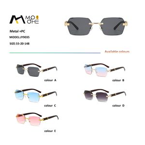 Gafas de Sol Retro Vintage 2026 para Hombre, Montura de Madera con Corte de Diamante, Personalizables, Gafas de Sol Premium - Product Image 4