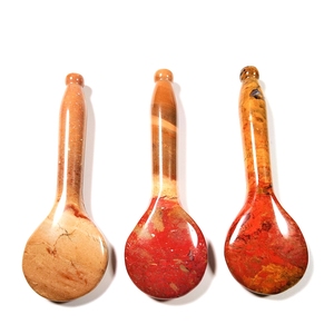 Cuillère de massage pour tout <span class=keywords><strong>le</strong></span> corps, traitement sain, soin du corps, mokaite, jaspe feng, gua sha - Product Image 3