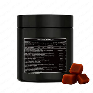 ALPHA MALE COMPLEX Gummis Tongkat Ali Turkesteron Shilajit Ashwagandha Schwarzer Maca-Extrakt Steigert Energie Muskelregeneration - Product Image 2