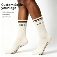 Chaussettes de sport personnalisées POPSOX, confortables, en coton respirant, pour la marche quotidienne, le Pilates, le yoga