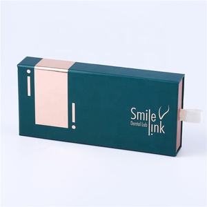 Custom Logo Gedrukt Lade Gleed Uit Tandheelkundige Fineer Verpakking Karton Papier Doos Met Schuim - Product Image 2