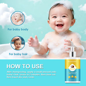 Venta al por mayor 2 en 1 de alta calidad profesional niños ducha hidratante cuidado de la piel baño bebé champú y gel de baño 250ml - Product Image 5