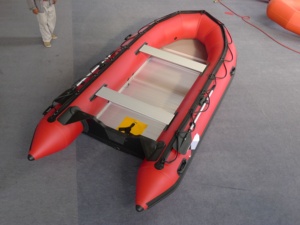 Bateau pneumatique de 3 m avec plancher en <span class=keywords><strong>tapis</strong></span> gonflable pour la pêche en plein air - Product Image 1