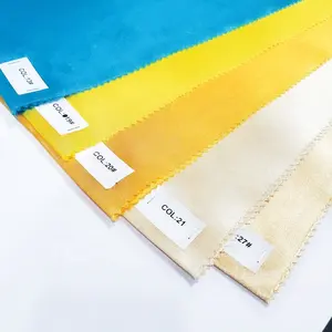 Stock polyester woven satin fabric for wedding and decoration