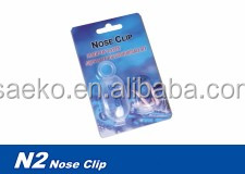 Pinza Nasal de Silicona Cómoda y Duradera, Accesorio de Natación de Látex Impermeable Popular para Nadadores - Product Image 2