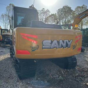 Excavatrice hydraulique SANY SY135C de 13 tonnes d'occasion, prix bas, matériel de construction d'occasion à vendre en stock - Product Image 6