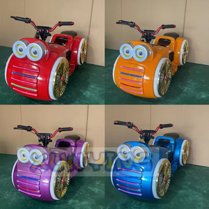 สวนสนุกรถกันชนเด็ก<span class=keywords><strong>รถ</strong></span>กันชนไฟฟ้าย้อนกลับเครื่องเกมขี่รถจักรยานยนต์
