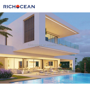 Ventana corredera de aluminio para patio, otras ventanas y puertas, vidrio duradero grande de doble cristal con aislamiento térmico panorámico - Product Image 3