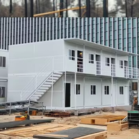 Casa Contenedor Desmontable Personalizada al por Mayor para Uso en Villas, Resistente al Agua, a Prueba de Huracanes, Diseño Moderno, Gran Espacio Familiar