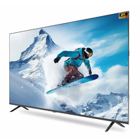 Téléviseur à grand écran de 85 pouces, Smart TV Android avec rétroéclairage LED, écran plat personnalisé OEM pour hôtels, définition HD