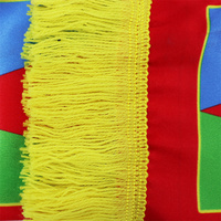 Foulard drapeau érythréen en Polyester tricoté personnalisé de haute qualité