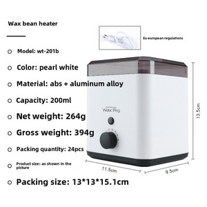 <span class=keywords><strong>Calentador</strong></span> <span class=keywords><strong>de</strong></span> Cera <span class=keywords><strong>de</strong></span> Plástico <span class=keywords><strong>de</strong></span> Pequeña Capacidad <span class=keywords><strong>de</strong></span> 200 ml para Salón <span class=keywords><strong>de</strong></span> Belleza, Máquina <span class=keywords><strong>de</strong></span> Terapia <span class=keywords><strong>de</strong></span> Depilación Corporal - Product Image 6
