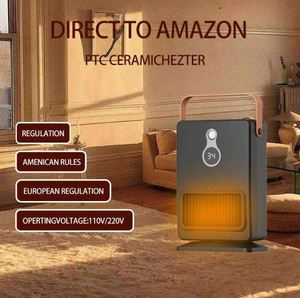 Nouveau Radiateur Numérique Portable à Temporisation, Chauffage PTC Domestique Vertical Économe en Énergie avec Télécommande, Ventilateur Chauffant Statique Thermoélectrique - Product Image 2