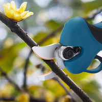 Diy Lichtgewicht Lithium Elektrische Snoeischaar Voor Fruitbomen Tuingereedschap Voor Dikke Takken Plastic Elektrische Schaar Doos