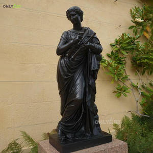 Statue de Vénus de Milo <span class=keywords><strong>nue</strong></span> en bronze de haute qualité, déesse Aphrodite, torse, décorations d'intérieur - Product Image 5