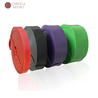 Bandas de entrenamiento de látex con logotipo personalizado, terapia de dominadas para hombres y mujeres, bandas de cadera, bandas de resistencia, Conjunto de Asistencia para ejercicio de gimnasio