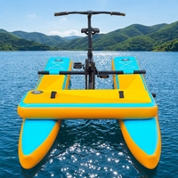 Kayak gonflable à pédales en PVC haute résistance personnalisé, capacité 100-500 kg, garantie 1-3 ans, pour lac, rivière, mer