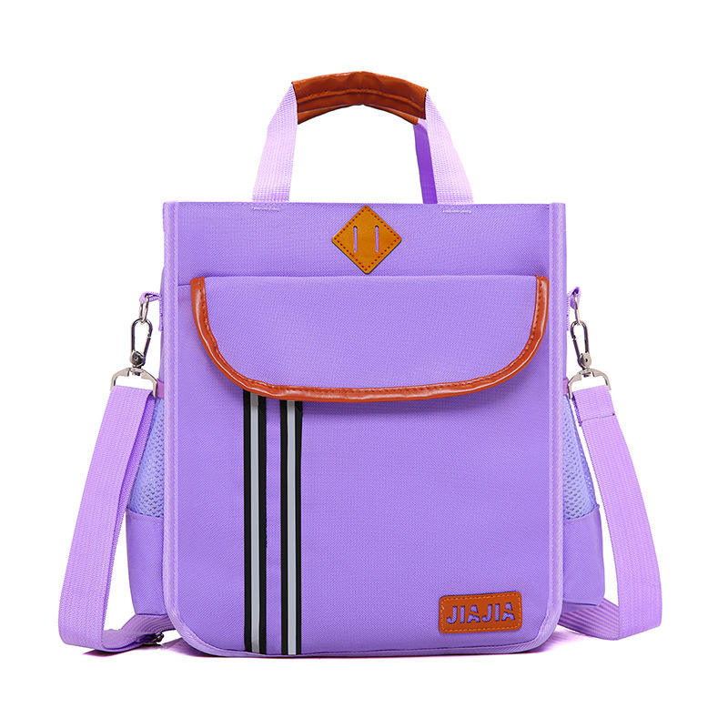 Bande réfléchissante violet à trois couches double fermeture à glissière