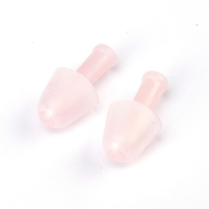 Bouchons d'oreilles en silicone imperméables monocouche, vente en gros d'usine, certification ANSI, réduction du bruit de 33 dB, réutilisables pour la natation - Product Image 3